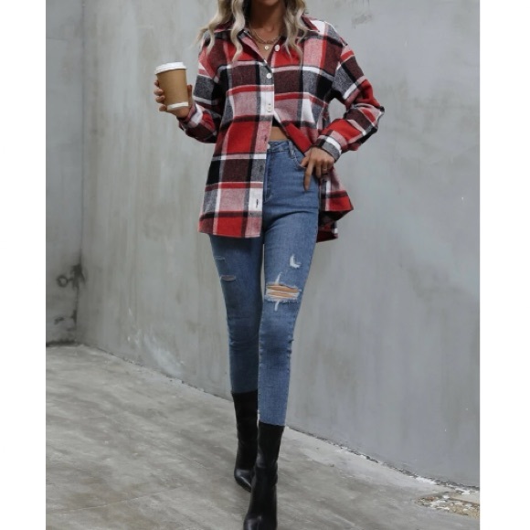 Plaid button down shirt - Picture 4 of 5